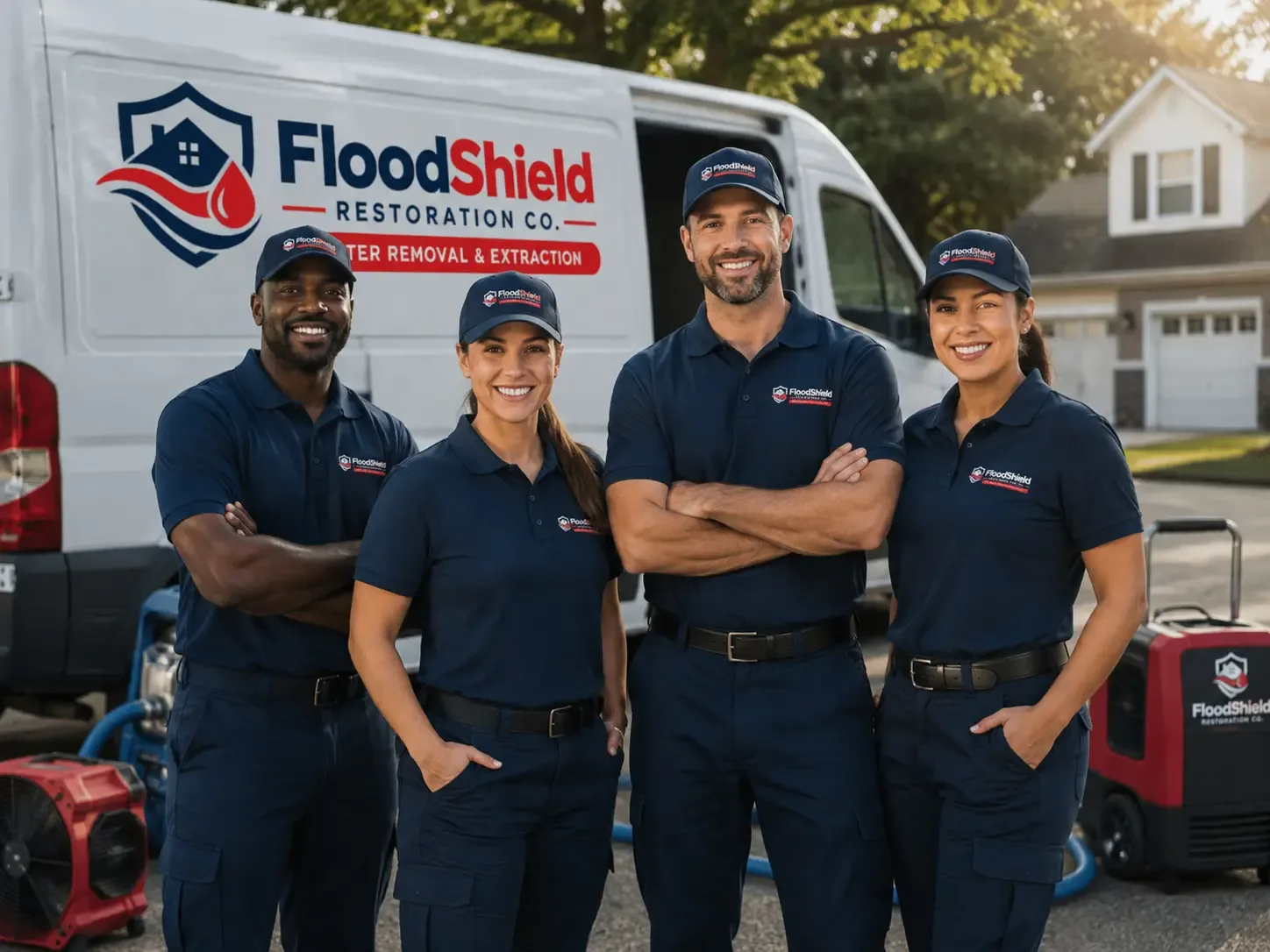 Flood Damage Restoration company in Rhodes, IA