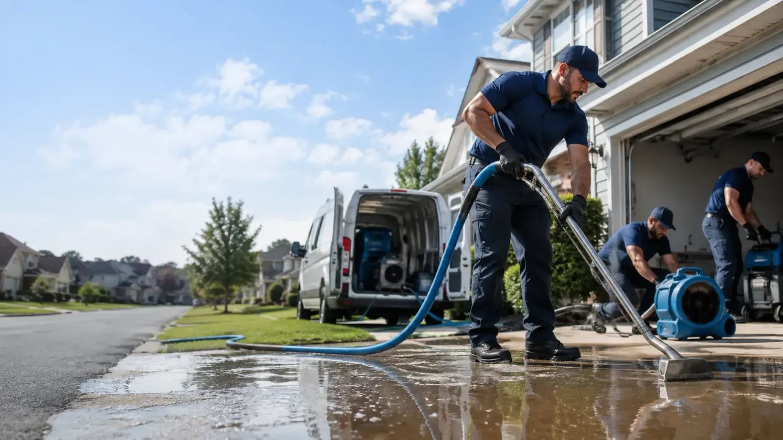 Flood Damage Restoration in Rhodes, IA